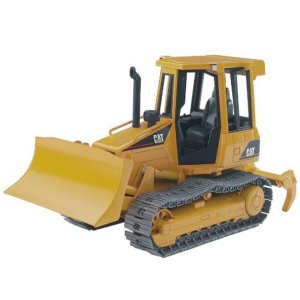 Traktor Bruder Cat guseničar čistač 024437