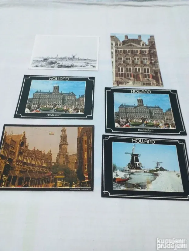 Stare razglednice HOLANDIJA od 1963-1980 god NOVO