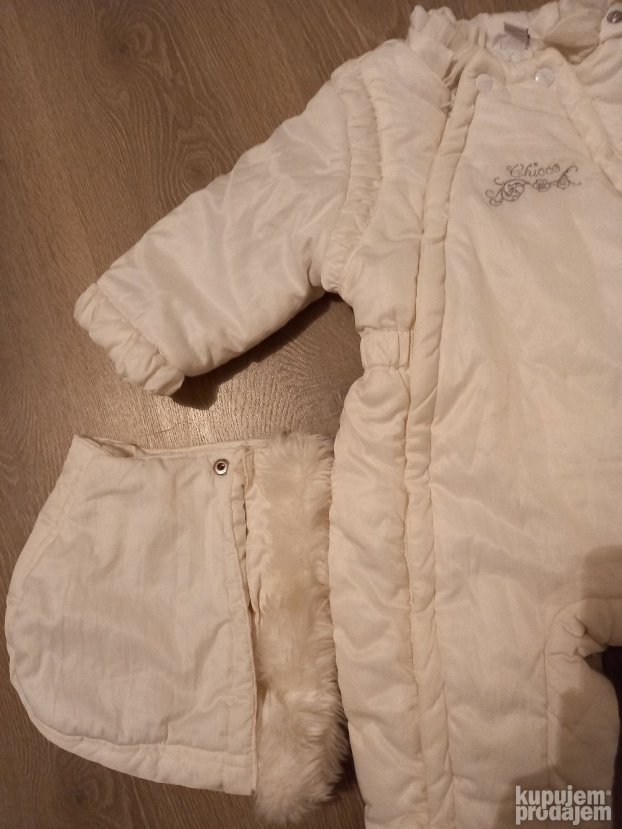 Chicco skafander bela boja