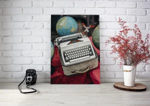 Typewriter Monica - Retro tabla - Razne dimenzije