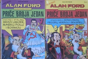 Alan Ford Priče Broja Jedan 1-8 Komplet