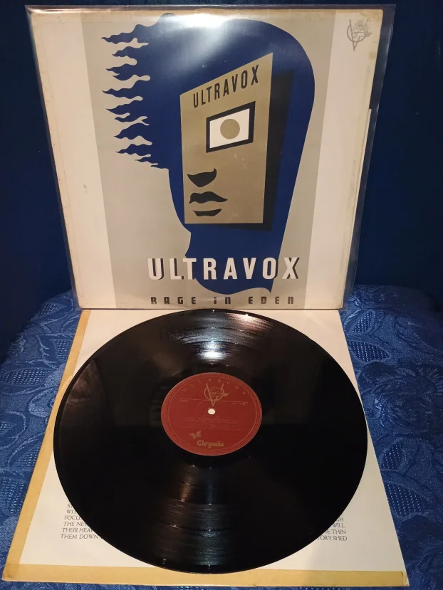 Ultravox - Rage In Eden (UK 1981) + Poster