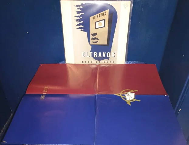 Ultravox - Rage In Eden (UK 1981) + Poster
