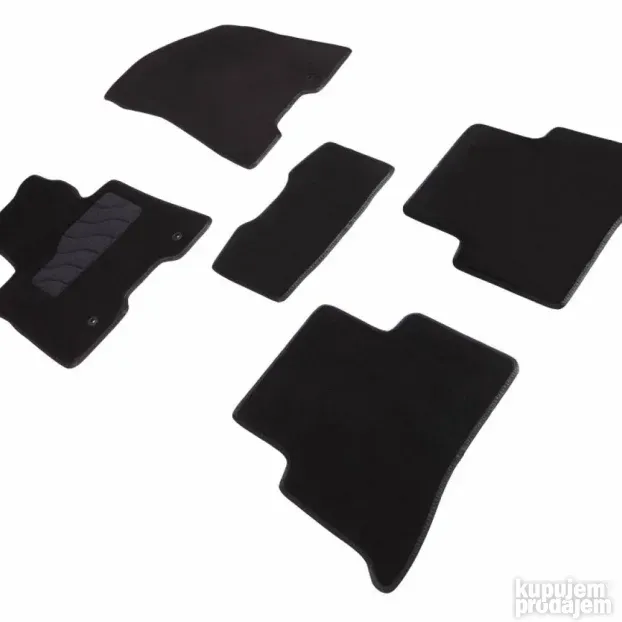 Tappetini per auto Proline 3D compatibili con Ford Mondeo V 2014-2022 su misura in gomma | Note: distanza tra bottoni 24,5 cm - IMJ Global
