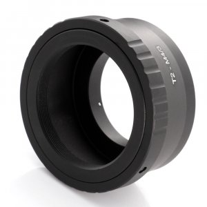 T2 T Mount Lens to Micro 4/3 M43 Adapter E-P5 EM5 EM10 E-PL7