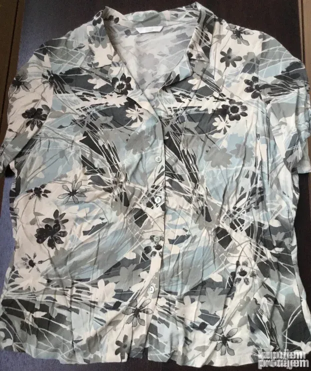 KOMPLET suknja i bluza, lep, kratak rukav, br. 46/L, UK