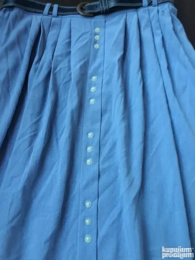 KOMPLET suknja i bluza, lep, kratak rukav, br. 46/L, UK