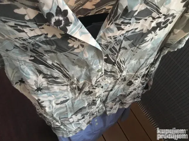 KOMPLET suknja i bluza, lep, kratak rukav, br. 46/L, UK