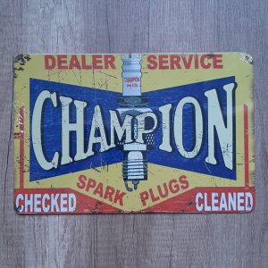 Metalna tabla CHAMPION sp. PLUGS