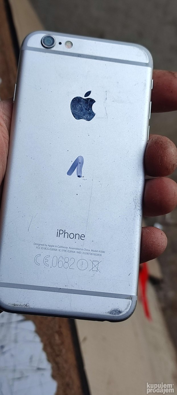 mobilni iphone 6 a1586 broj 1 neispitan