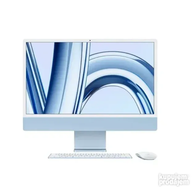 iMac 24" M3-8core/8GB/10-core GPU/512GB Hungarian Blue