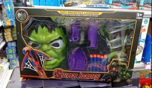 Hulk set maska i pistolj