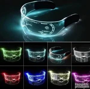 NOVO! Led svetlece naocare