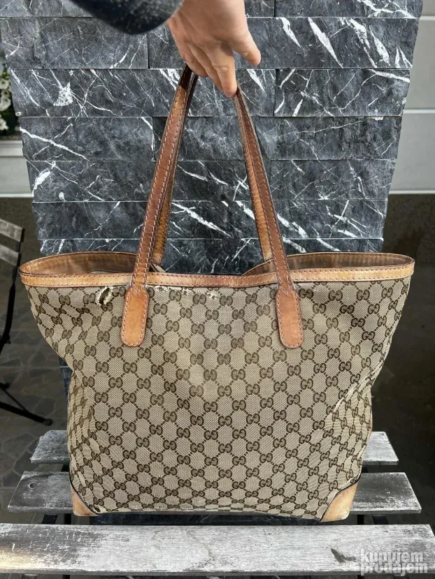 GUCCI Torba Tasna ORIGINAL D ring tote
