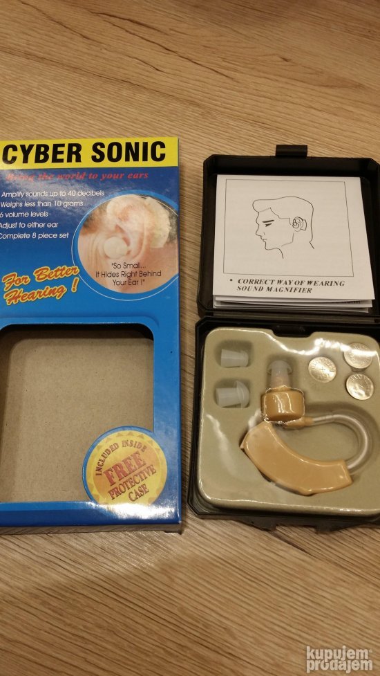Slusni aparat Cyber Sonic - aparat za poboljsanje sluha