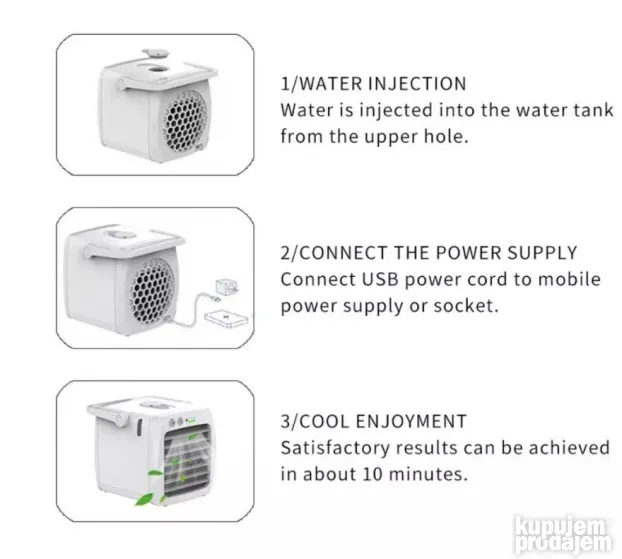 Mini Atomic Air Cooler X5