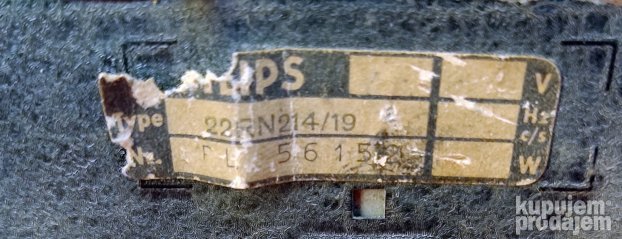 PHILIPS Autoradio za oldtajmere model 22RN214