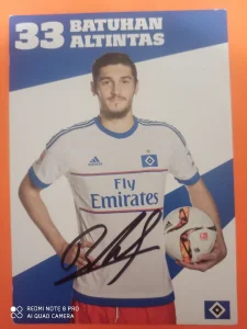 Autogram Batuhan Altintas fudbal