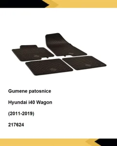 Gumene patosnice Hyundai i40 Wagon (2011-2019) 217624