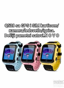 Q528 Smartić satić sa odličnim GPS u Roze boji i model E15
