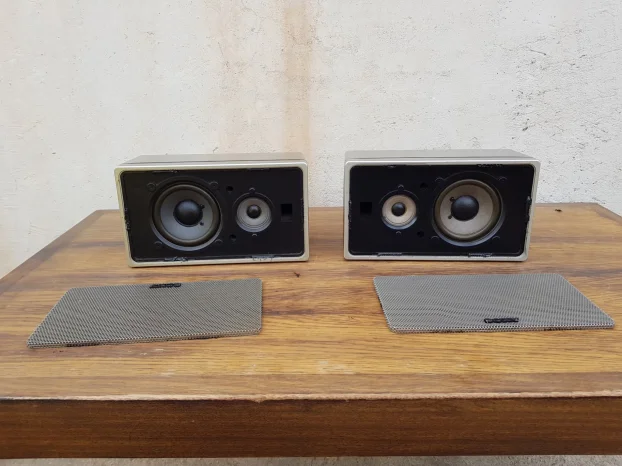 VIDE GRENIER) Enceintes Hi-Fi Sony SS-X2A Rare Vintage 15