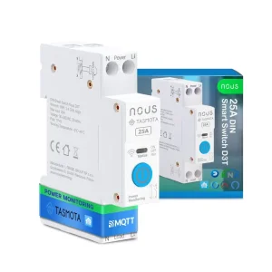 NOUS D3T DIN sin compatible Wi Fi s relay module 25A