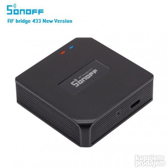 Sonoff RF Bridge 433Mhz Radio most