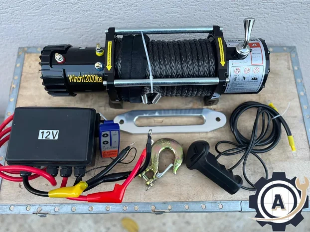 Vitlo/Čekrk 12V/24V (12000lb)-5500kg NOVO!