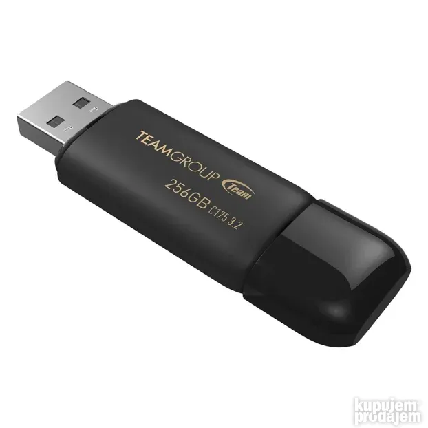 USB 3.2 Gen1 Fleš memorija 256GB TeamGroup C175 Black