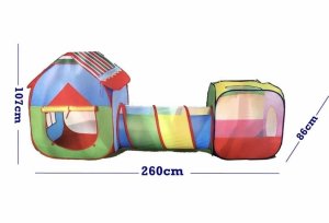 Sator sa tunelom 3 u 1 sareni