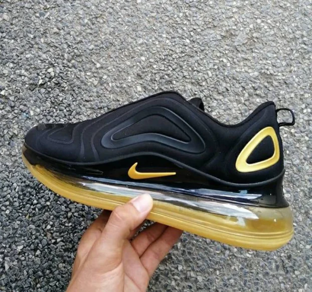 nike 720 black gold