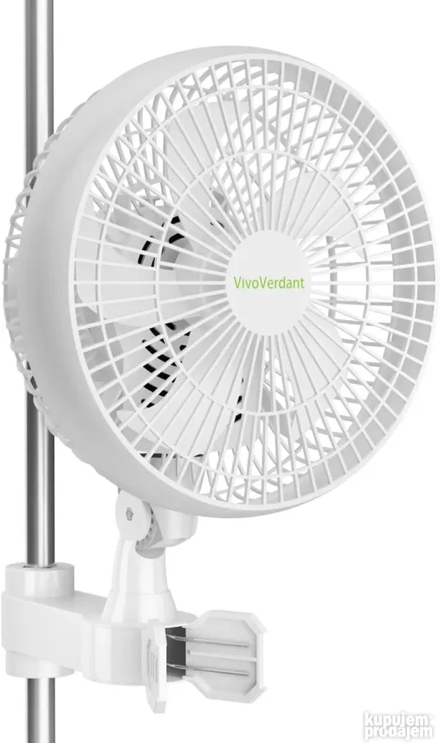 VivoVerdant 6in(15cm) ventilator za mini plastenik, EC motor