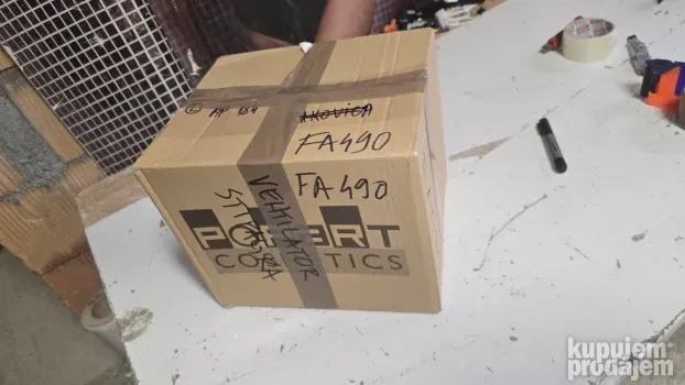 VivoVerdant 6in(15cm) ventilator za mini plastenik, EC motor