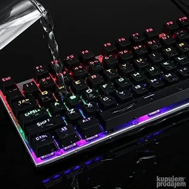 PRO GAMING Mehanička metalna tastatura RGB Forev Q302
