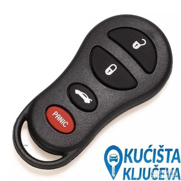 Kuciste daljinskog zakljucavanja za Chrysler Jeep