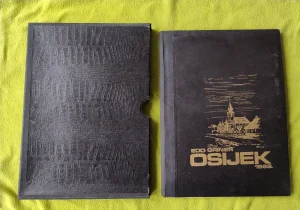 Edo Griner : OSIJEK - grafička mapa iz 1969.g. , 12 GRAFIKA/