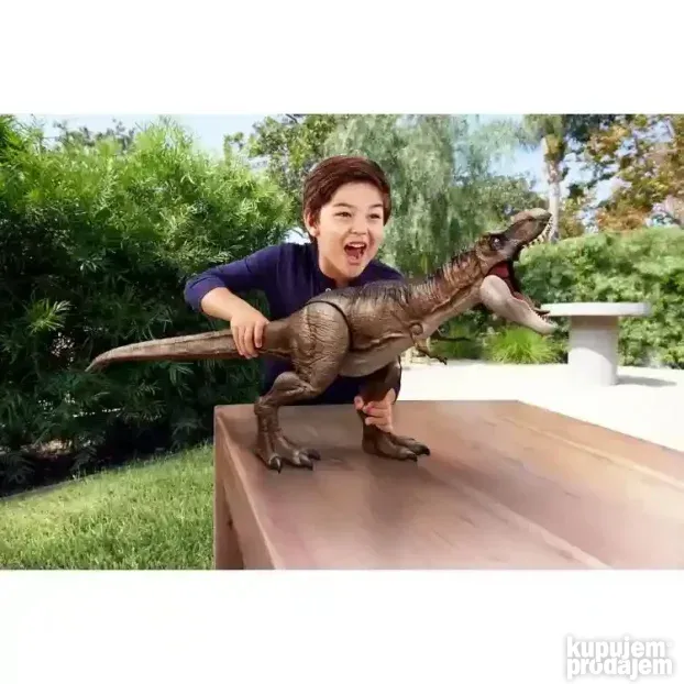 MATTEL JURASSIC WORLD Super Colossal Tyrannosaurus Rex(HBK73