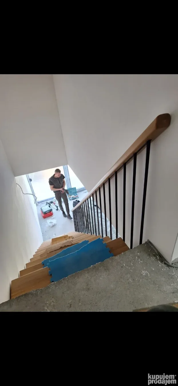 Stepenista metal drvo po vasoj meri