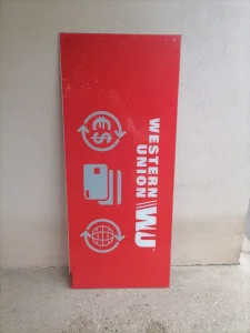 Western Union reklama na staklu- Far za Forda C-170 focus HL