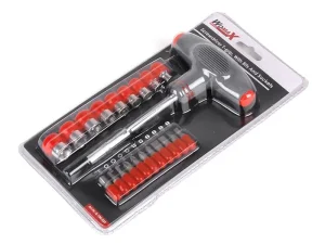 Kljuc nasadni i pinovi set 21 kom T nosač