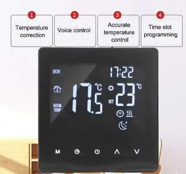 Wifi smart termostat K2MRH3A ,touch screen
