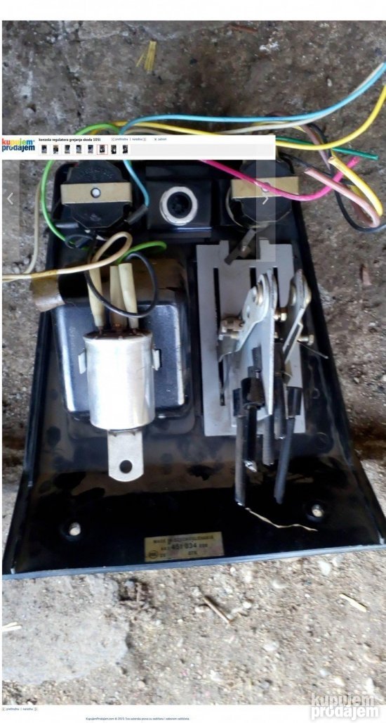 Skoda 120 Skoda 105 konzola regulatora grejanja Odlicna