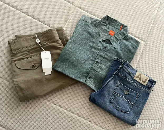 Nova kosulja (L) modro plave/zelene boje Hugo Boss