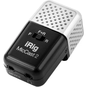 Ik Multimedia Irig Mic Cast 2 Black-Silver