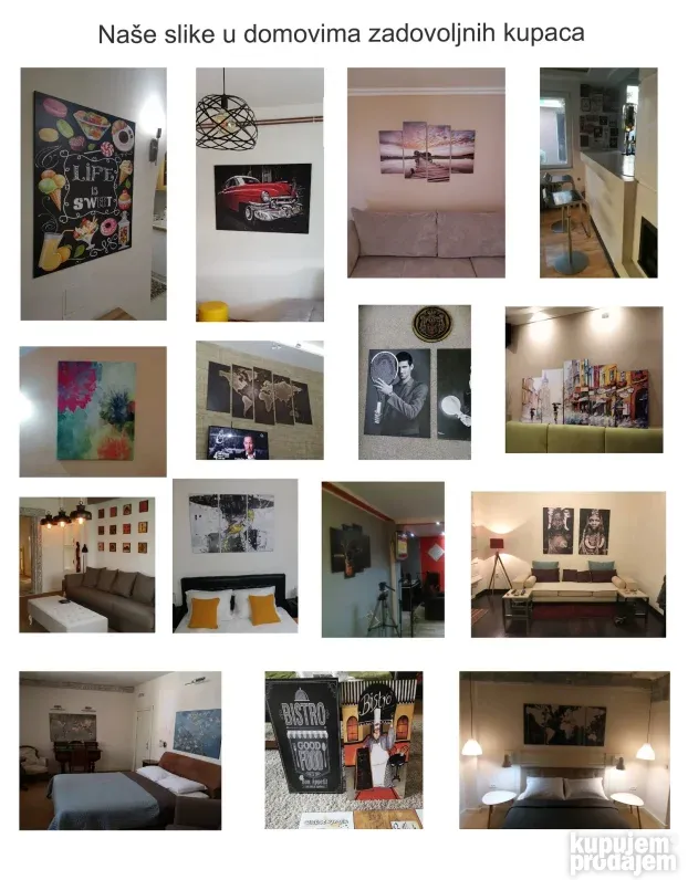 Jelen, Srna, Vaše slike, Izrada, Dimenzija po želji