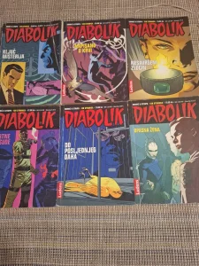 Stripovi-dijabolik 6 kom