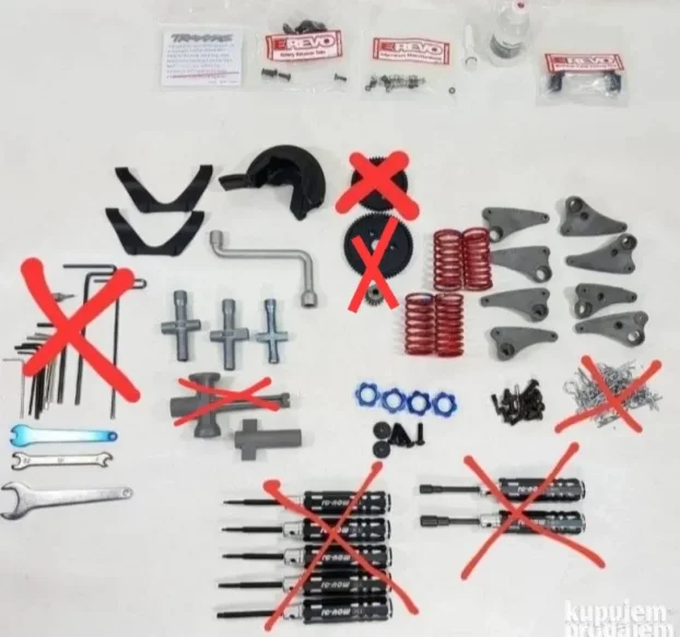 TRAXXAS i HPI alat i rezervni delovi