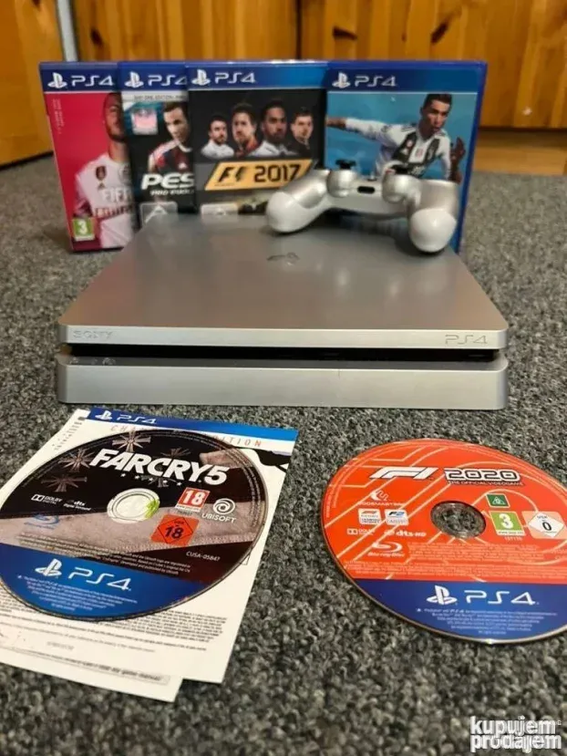 PlayStation 4 Slim ( PS4) konzole sa igrama i garancijom KupujemProdajem
