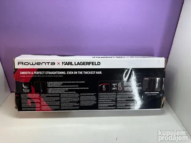 ROWENTA X KARL LAGERFELD CF582LF0 cetka za ispravljanje kose