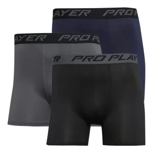 Pro Player Mens Performance Three Pack Boxers